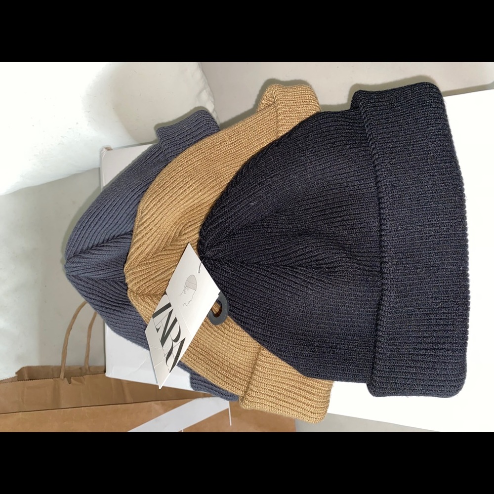 Zara knit hats